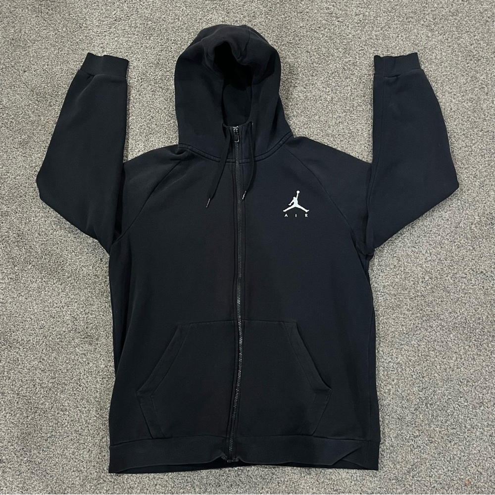 Black Jordan Zip-Up Men’s Size Large